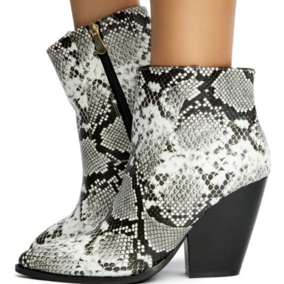 GLAZE-1 POINTY TOE BOOTIES - Picture 2 of 7